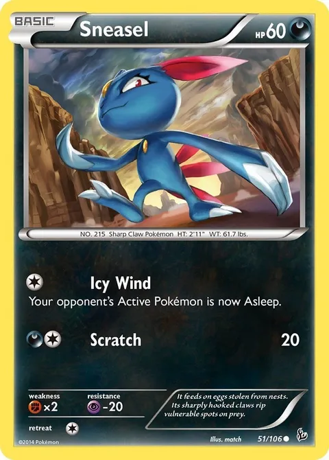 Sneasel [Icy Wind | Scratch]