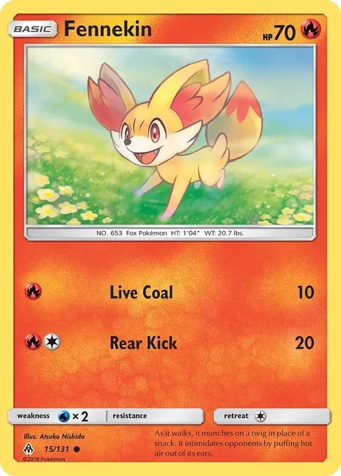 Fennekin [Live Coal | Rear Kick]