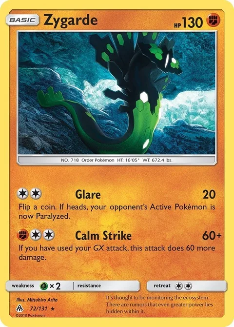 Zygarde [Glare | Calm Strike]