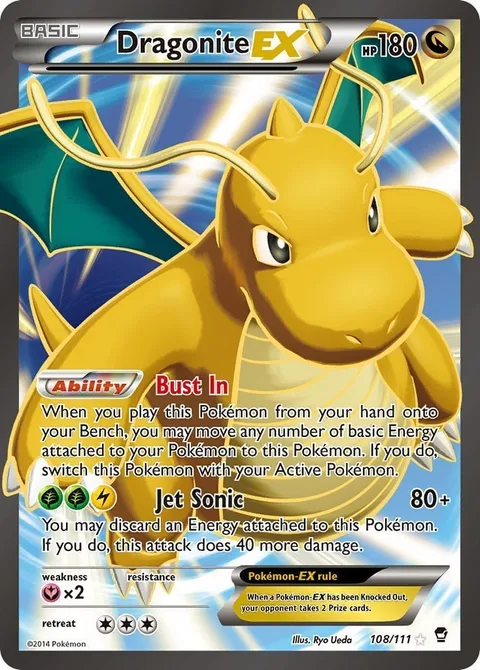 Dragonite EX [Bust In | Jet Sonic]
