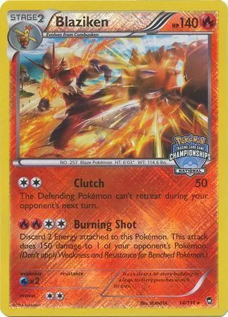 Blaziken [Clutch | Burning Shot]
