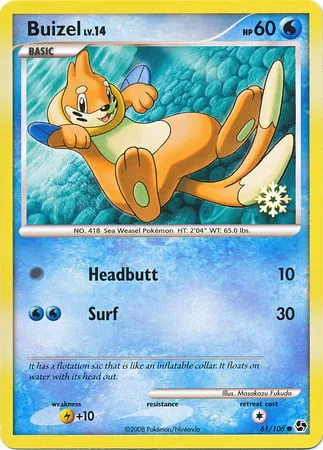 Buizel Lv.14 [Headbutt | Surf]