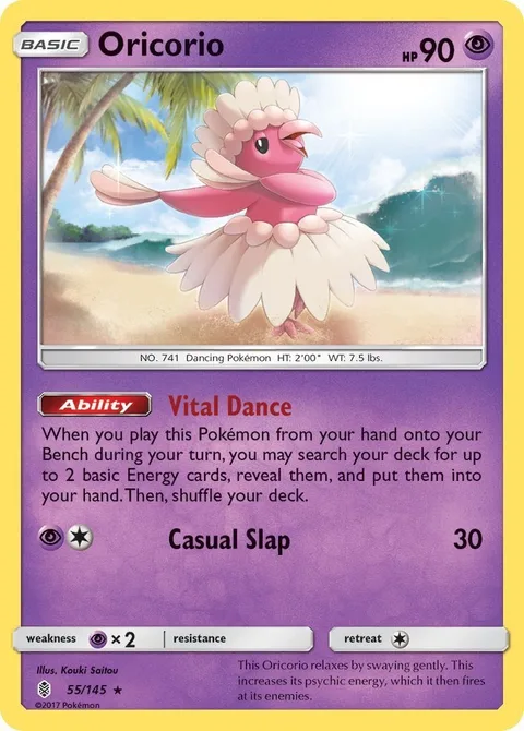 Oricorio [Vital Dance | Casual Slap]