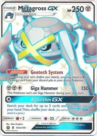 Metagross GX [Geotech System | Giga Hammer | Algorithm GX]