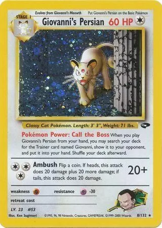 Giovanni's Persian [Call the Boss | Ambush]
