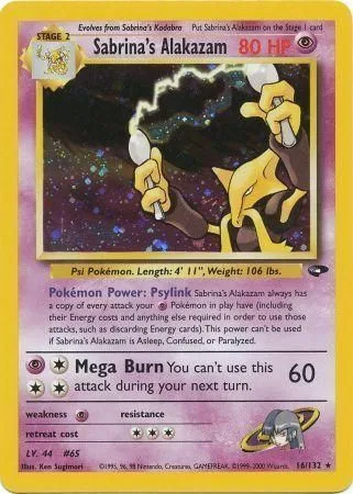 Sabrina's Alakazam [Psylink | Mega Burn]
