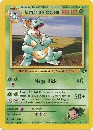 Giovanni's Nidoqueen [Mega Kick | Love Lariat]