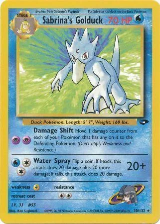 Sabrina's Golduck [Damage Shift | Water Spray]