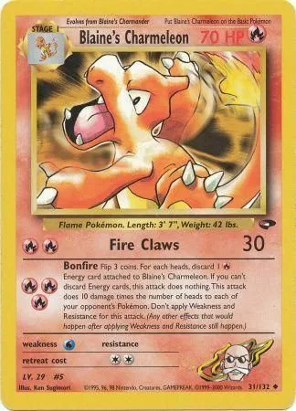 Blaine's Charmeleon [Fire Claws | Bonfire]