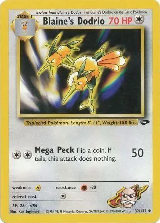 Blaine's Dodrio [Mega Peck]