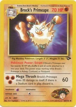 Brock's Primeape [Scram | Mega Thrash]