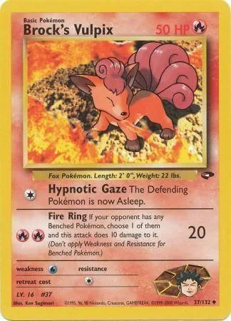 Brock's Vulpix [Hypnotic Gaze | Fire Ring]