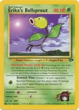 Erika's Bellsprout [Soak Up | Stretch Vine]