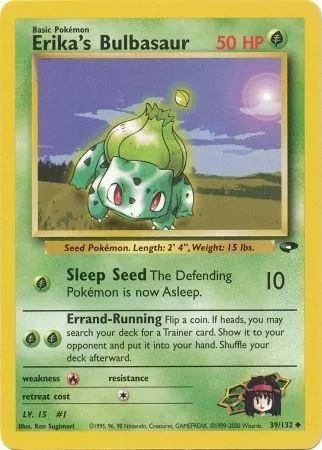 Erika's Bulbasaur [Sleep Seed | Errand-Running]
