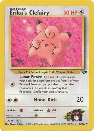 Erika's Clefairy [Lunar Power | Moon Kick]