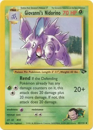 Giovanni's Nidorino [Rend]