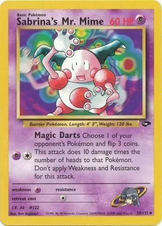 Sabrina's Mr. Mime [Magic Darts]