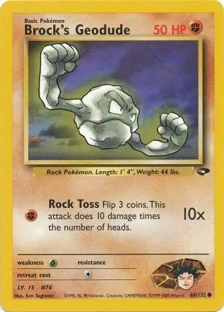 Brock's Geodude [Rock Toss]
