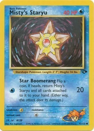 Misty's Staryu [Star Boomerang]