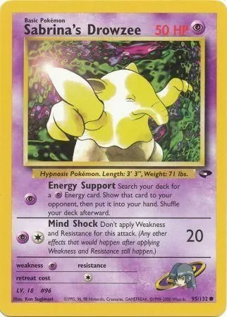 Sabrina's Drowzee [Energy Support | Mind Shock]