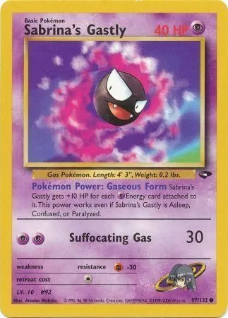 Sabrina's Gastly [Gaseous Form | Suffocating Gas]