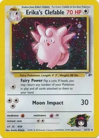 Erika's Clefable [Fairy Power | Moon Impact]