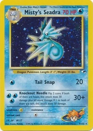 Misty's Seadra [Tail Snap | Knockout Needle]
