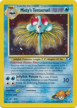 Misty's Tentacruel [Flee | Jellyfish Poison]
