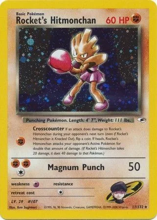 Rocket's Hitmonchan [Crosscounter | Magnum Punch]
