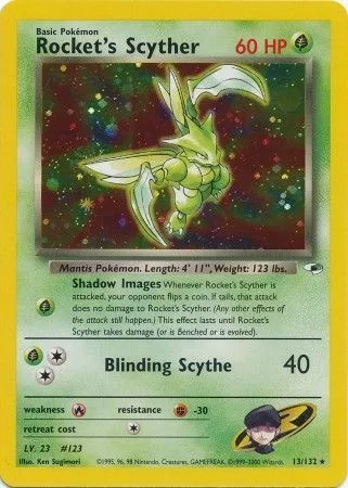 Rocket's Scyther [Shadow Images | Blinding Scythe]