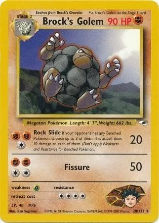 Brock's Golem [Rock Slide | Fissure]