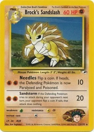 Brock's Sandslash [Needles | Sandstorm]