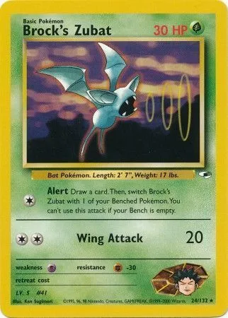 Brock's Zubat [Alert | Wing Attack]