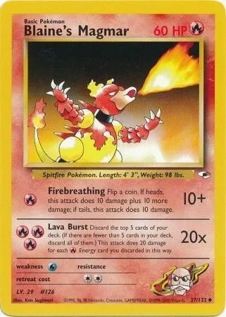 Blaine's Magmar [Firebreathing | Lava Burst]