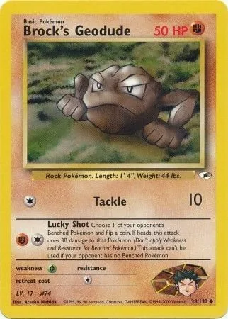 Brock's Geodude [Tackle | Lucky Shot]