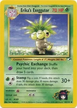 Erika's Exeggutor [Psychic Exchange | Stomp]