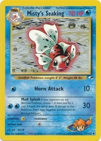 Misty's Seaking [Horn Attack | Mud Splash]