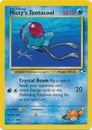 Misty's Tentacool [Crystal Beam]
