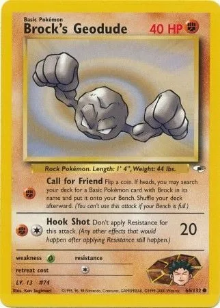 Brock's Geodude [Call for Friend | Hook Shot]