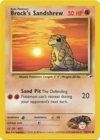 Brock's Sandshrew [Sand Pit]