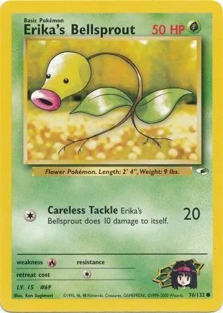 Erika's Bellsprout [Careless Tackle]