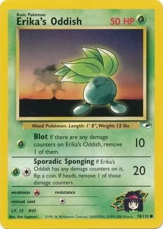 Erika's Oddish [Blot | Sporadic Sponging]