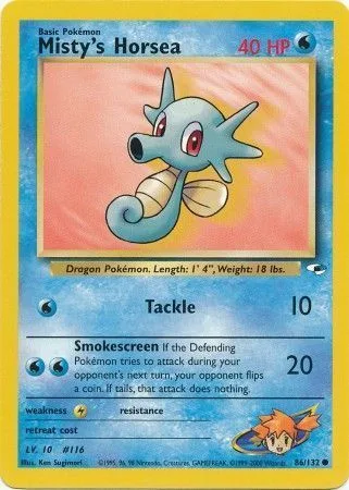 Misty's Horsea [Tackle | Smokescreen]