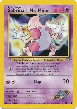 Sabrina's Mr. Mime [Sleight of Hand | Slap]