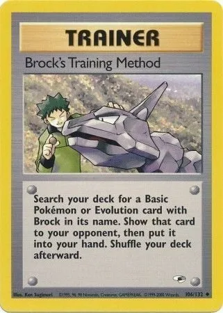 Brock's Training Method