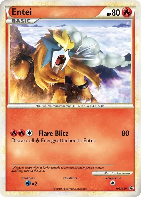 Entei [Flare Blitz]