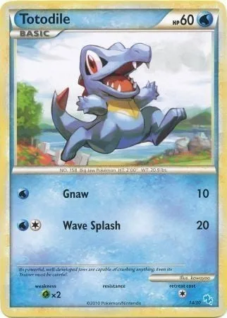 Totodile [Gnaw | Wave Splash]