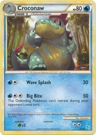 Croconaw [Wave Splash | Big Bite]