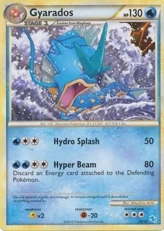 Gyarados [Hydro Splash | Hyper Beam]