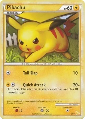Pikachu [Tail Slap | Quick Attack]